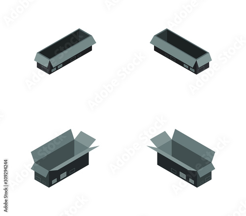 isometric black box