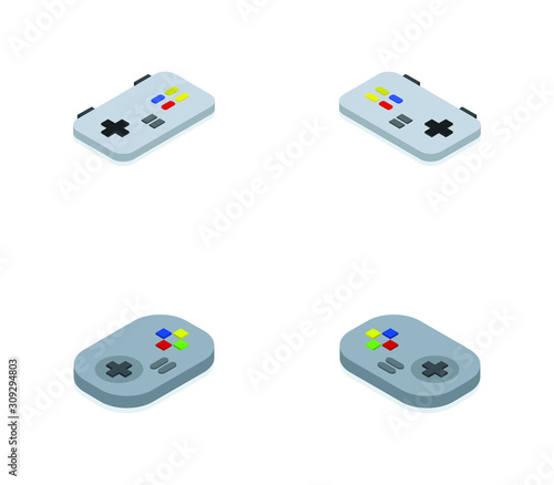 isometric game pad