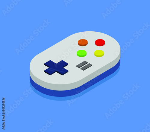 isometric game pad
