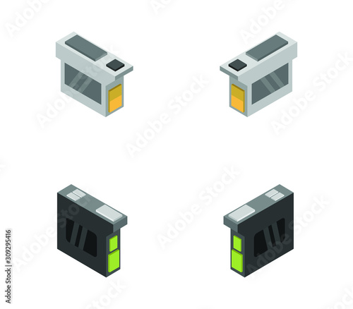 isometric printer cartridges