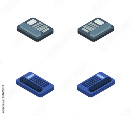 isometric phone