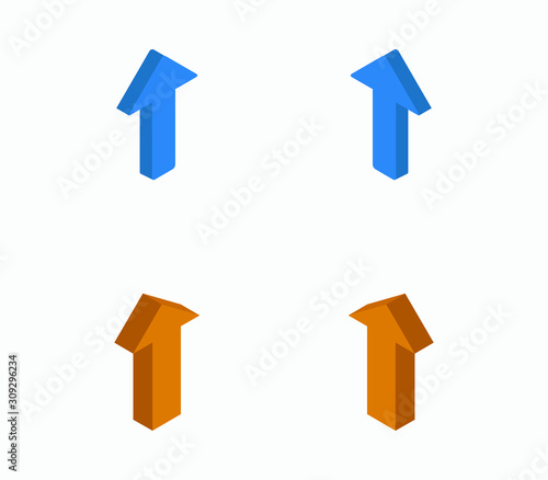 isometric arrow