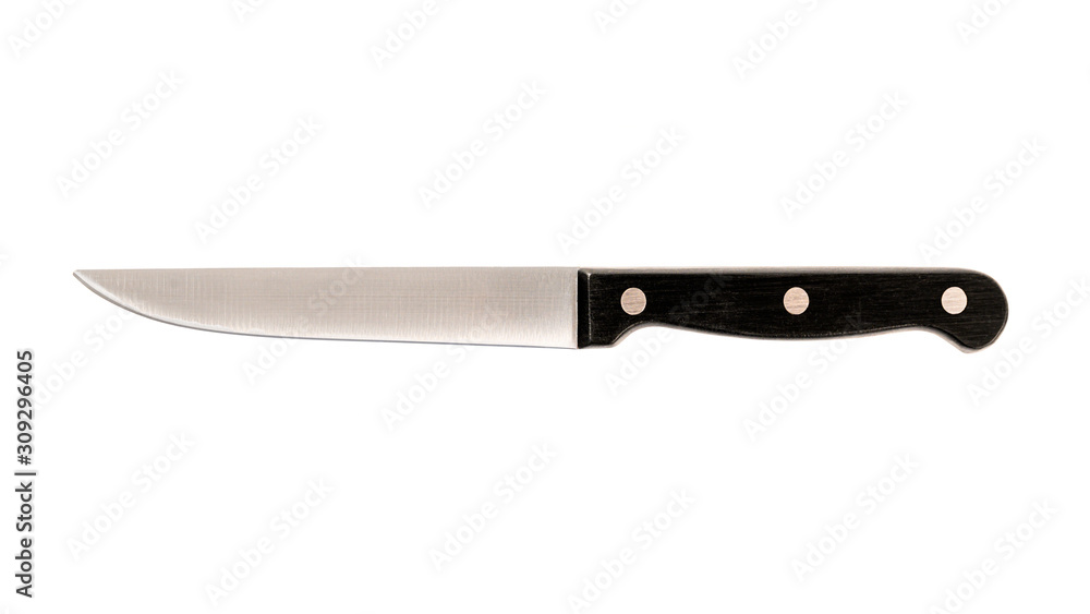 Kitchen knife isolated on white background Kitchen knife isolated on white background