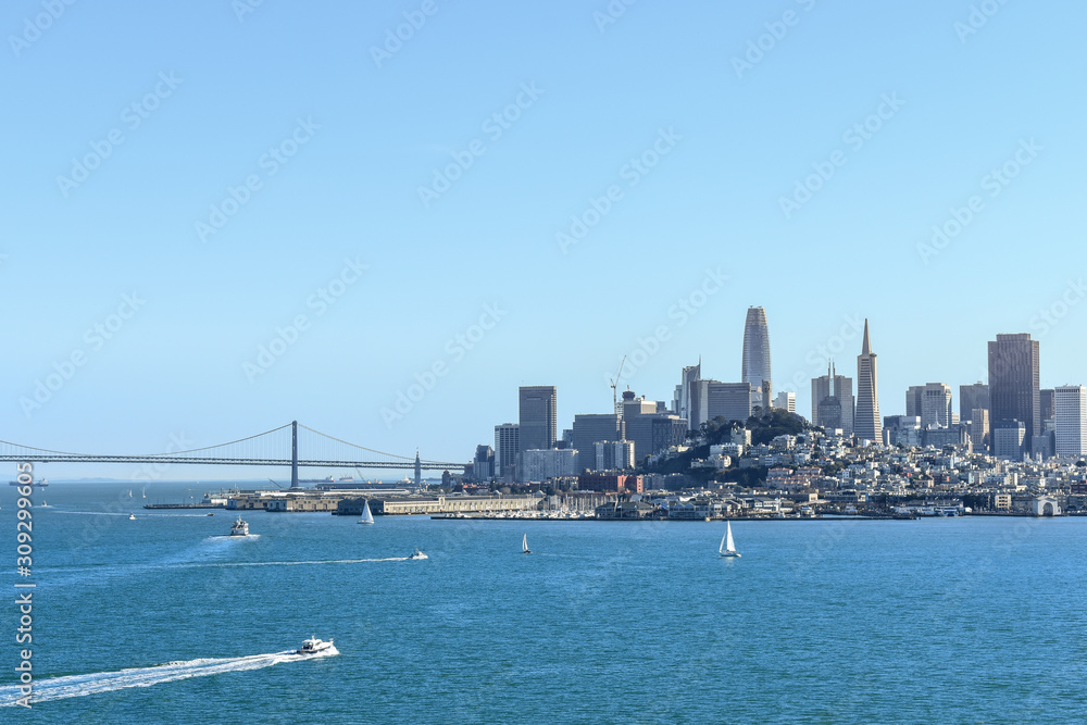 Naklejka premium city