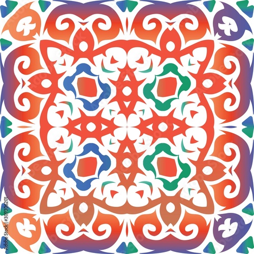 Ornamental talavera mexico tiles decor.