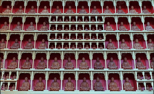 Wall Of Buddhas