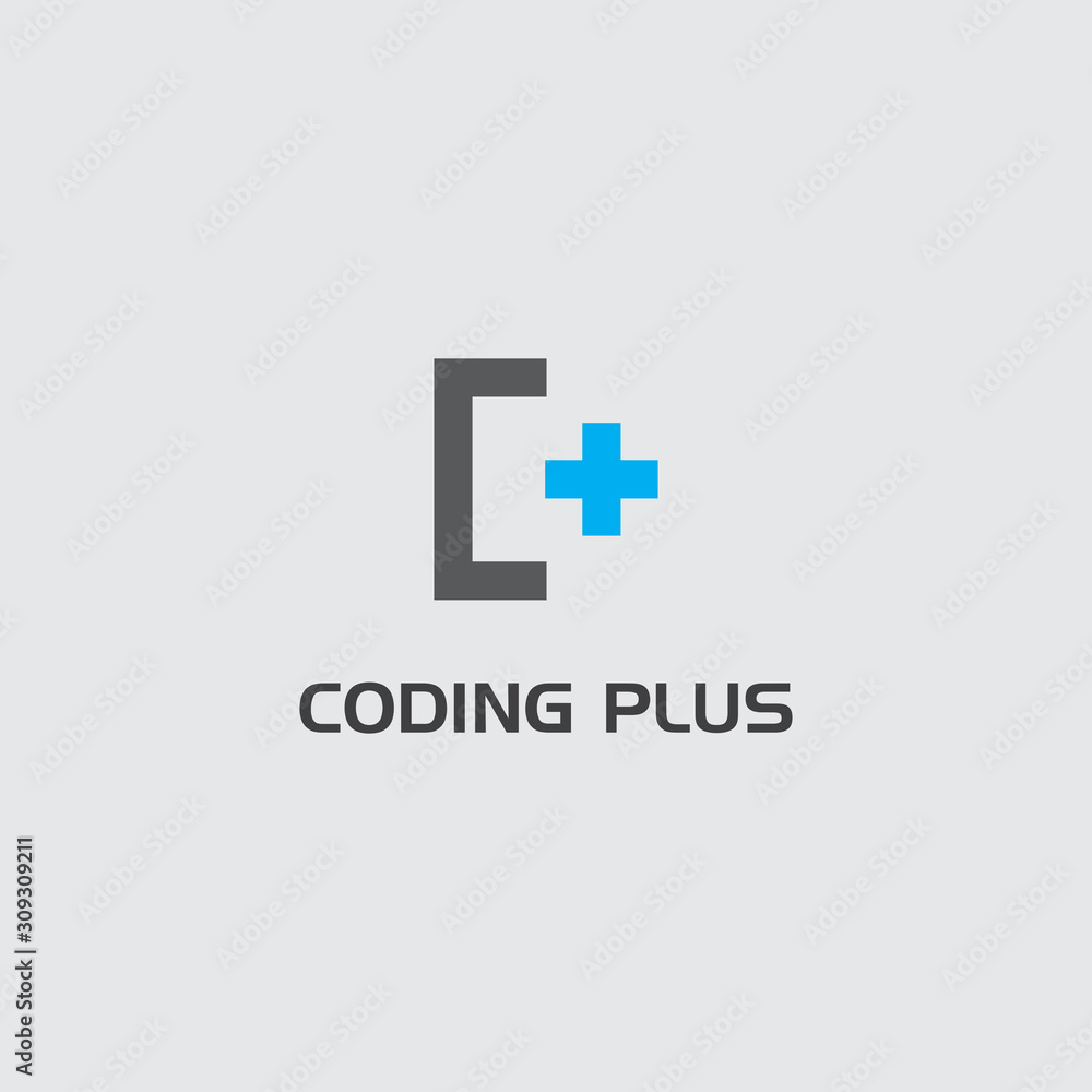 Coding Plus Logo Coding Plus Logo