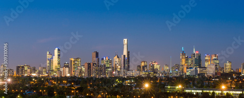 Melbourne at Dusk