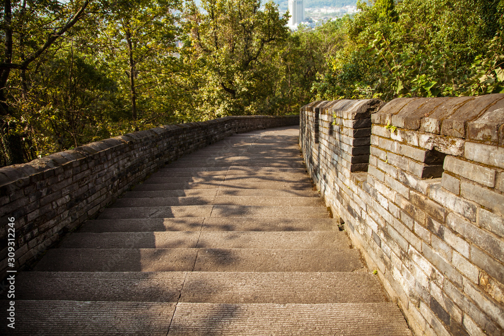 Taizhou City Wall, Linhai, Zhejiang, China