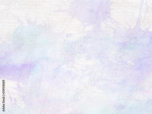 Pastel watercolor background. Old paper texture. Destroyed surface. 