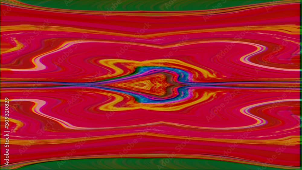 Hypnotizing bad tv imitation light leak iridescent background. Seamless footage. Hypnotizing bad tv imitation light leak iridescent background. Seamless footage.