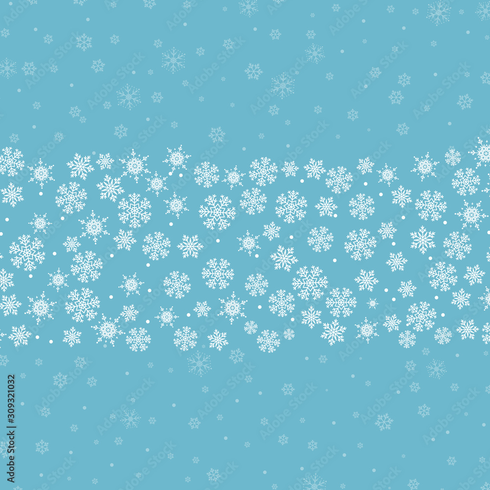 Snow pattern. Vector illustration. Falling snow. Snow pattern. Vector illustration. Falling snow.