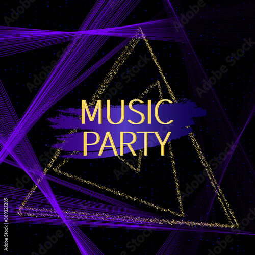 Conference design template. Business background.