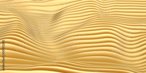 Abstract line 3d rendering scene 3D background. 3d illustratio