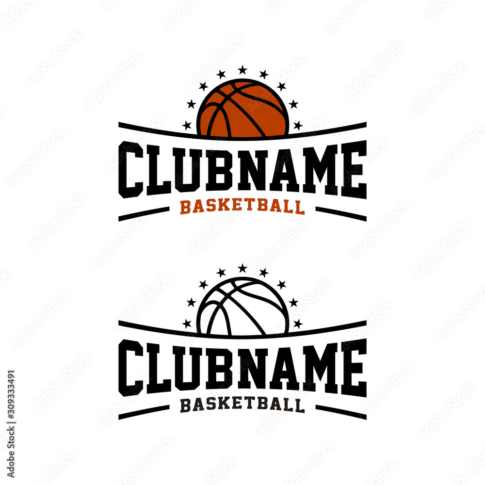 Basketball Club Team Sport, E Sports Emblem Badge Logo design