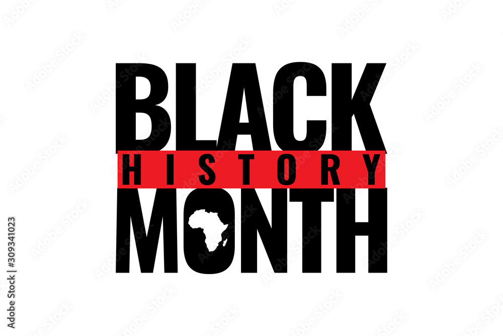 Black History Month vector template. Design for banner, greeting cards or print. Black History Month vector template. Design for banner, greeting cards or print.