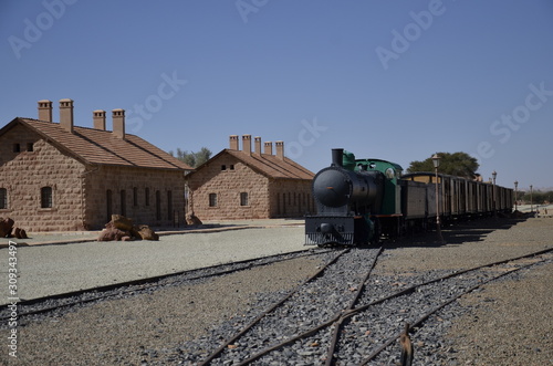 Al Ula Hijaz Railway Station, in Madain Saleh Al Ula, Medinah Province, Saudi Arabia
