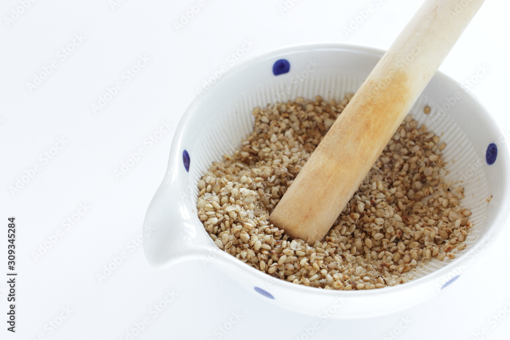 Japanese kitchen utensil, sesame paste bowl Japanese kitchen utensil, sesame paste bowl