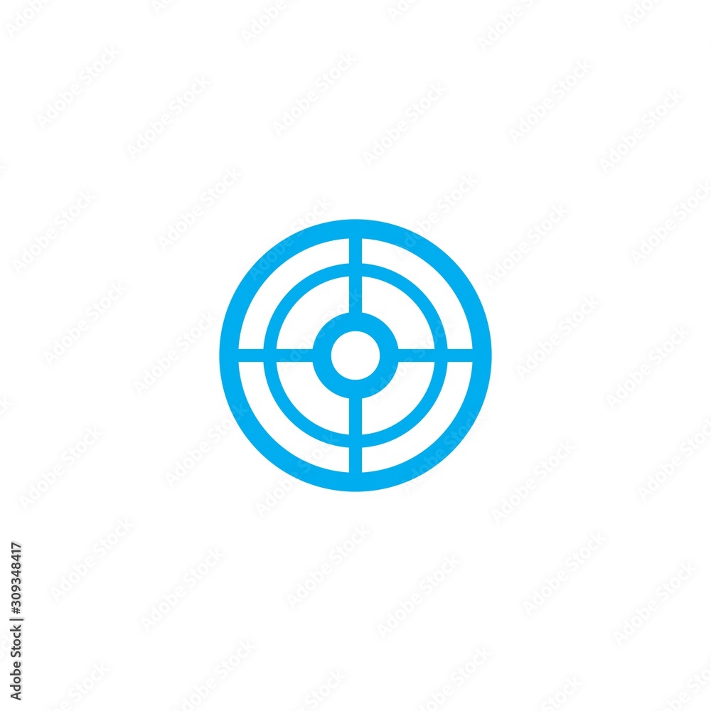 Target icon vector Target icon vector