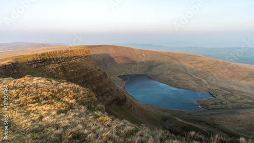 Llyn y Fan Fach at sunrise, Brecon Beacons.