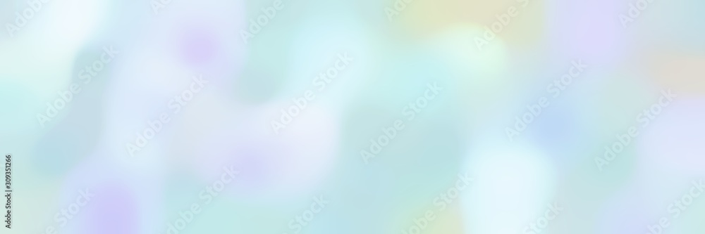 soft blurred horizontal background with powder blue, lavender and light cyan colors and free text space