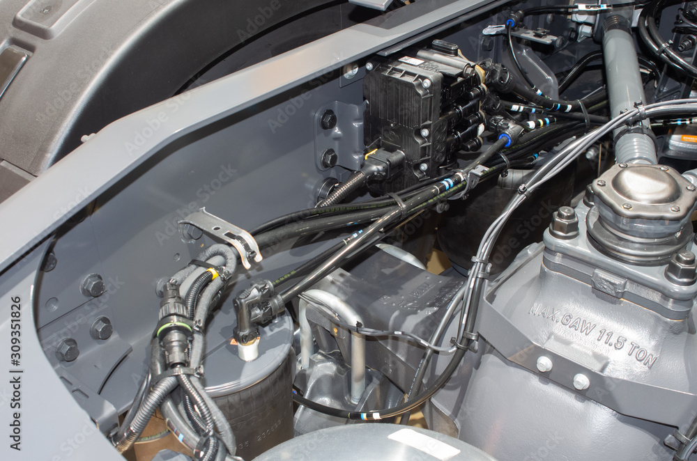 Obraz premium 自動車配線