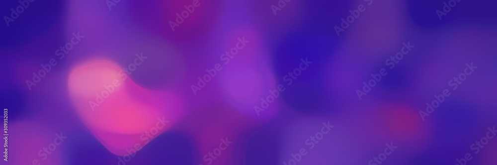 soft blurred horizontal background with dark slate blue, mulberry  and moderate violet colors space for text or image - obrazy, fototapety, plakaty 