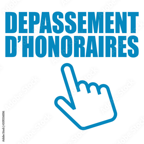 Logo dépassement d'honoraires.