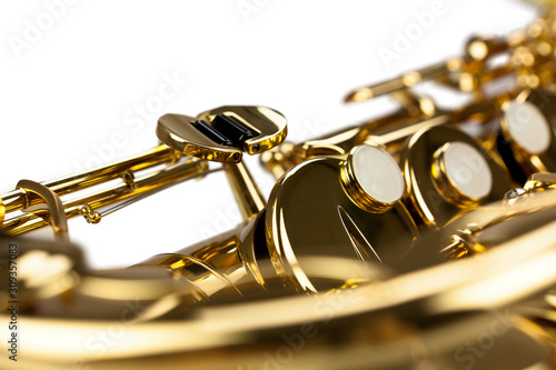 Tenor Saxophone (close up) photo