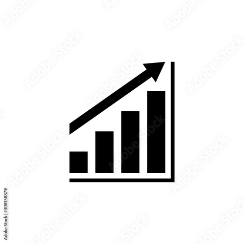 business graph logo icon template, chart vector element Free Download business graph logo icon template, chart vector element - GFXLoad