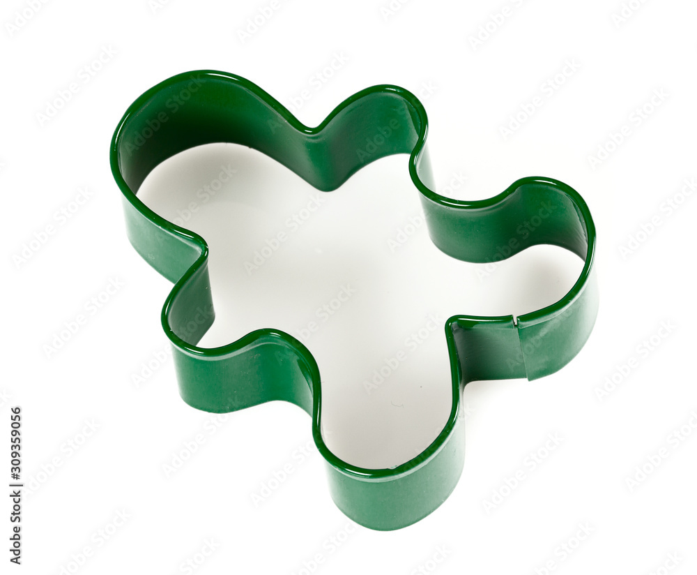 Obraz premium ginger bread man cookie cutter