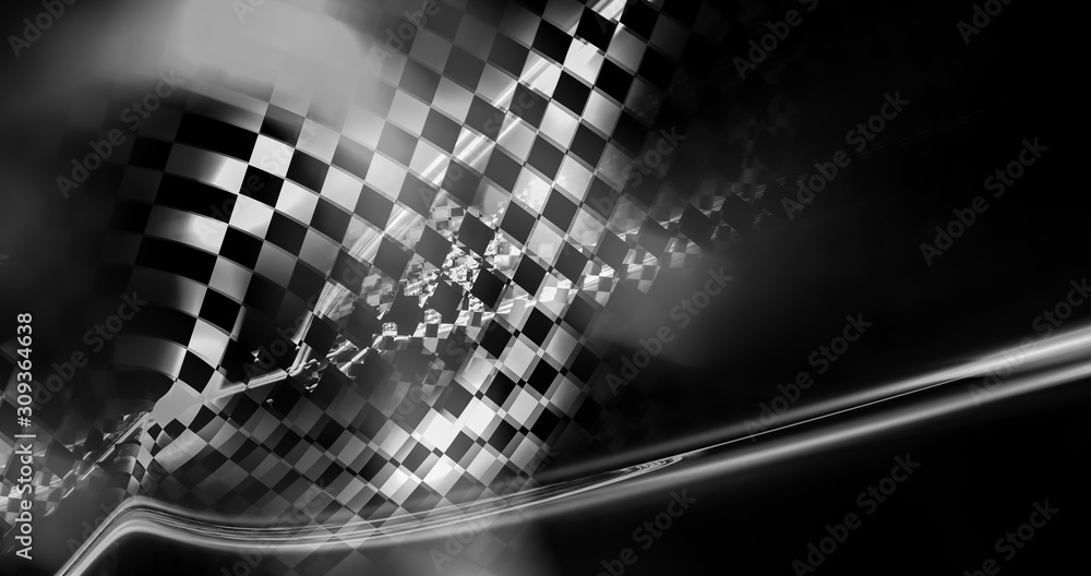 abstract background, stylized similar to the checkered flag. For the ...