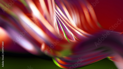 Abstract colorful background. 3d illustration, 3d rendering.