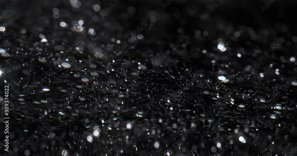Transparent Gel Puddle Filling Up Transparent Gel Puddle Filling Up
