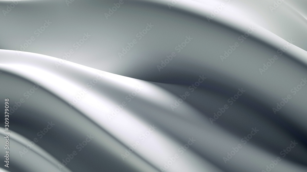 Obraz premium Beautiful luxury elegant backdrop with silk fabric drapery. 3d illustration, 3d rendering.