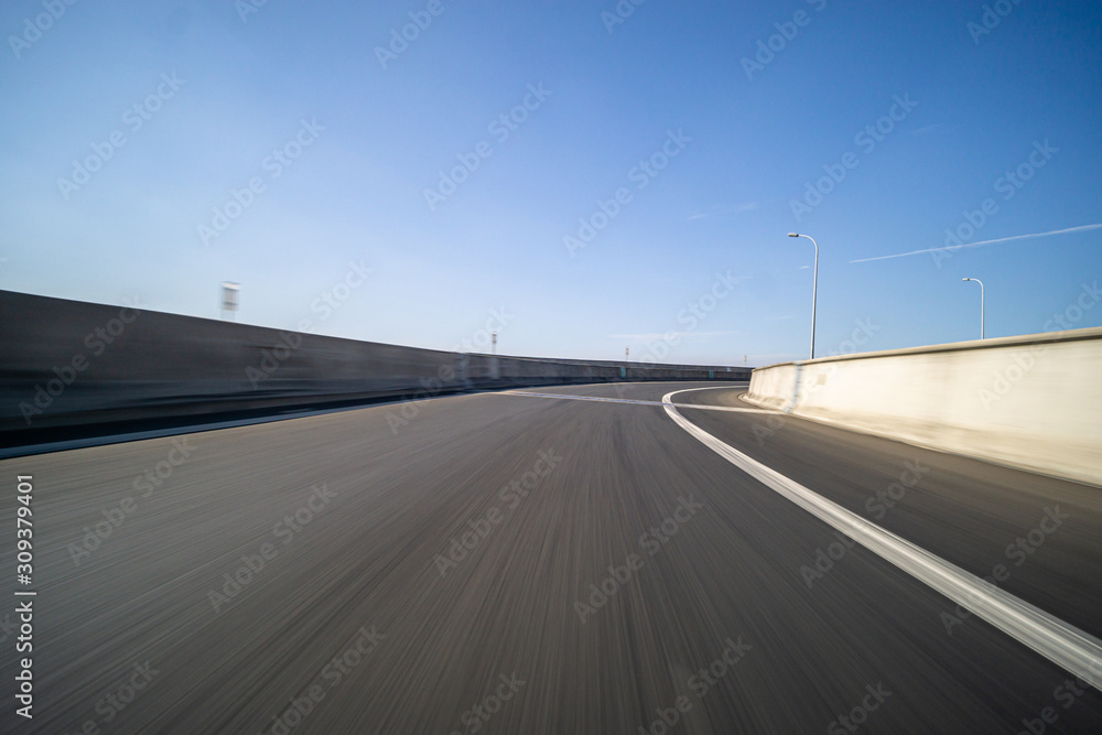 Fototapeta premium highway in city