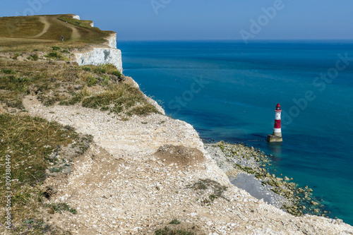 Beachy Head Lighthouse East Sussex England Leuchtturm