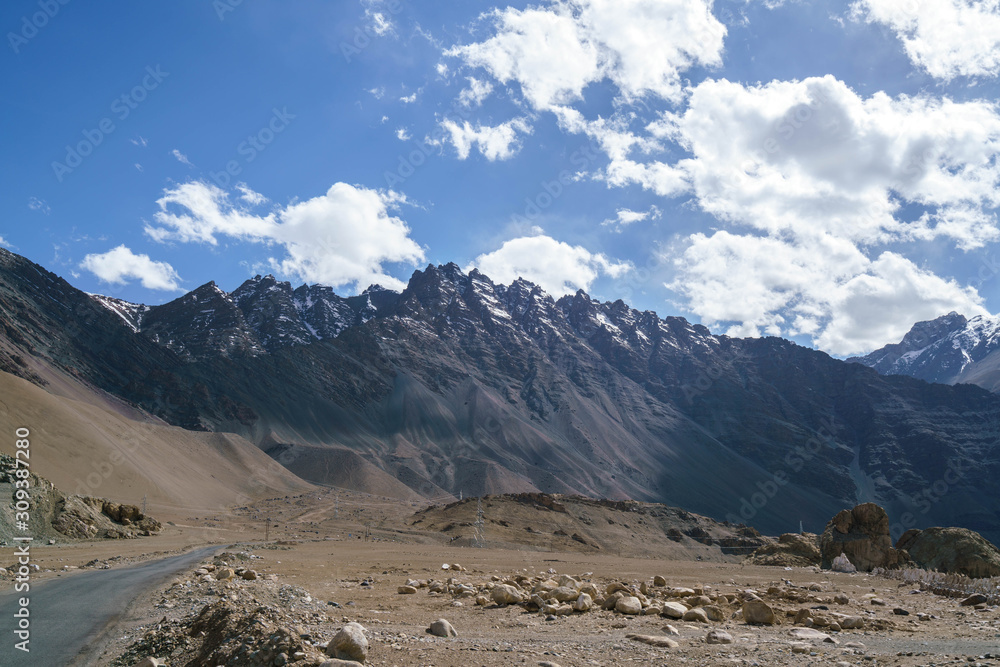 Himalayan mountain at Leh Ladakh ,India