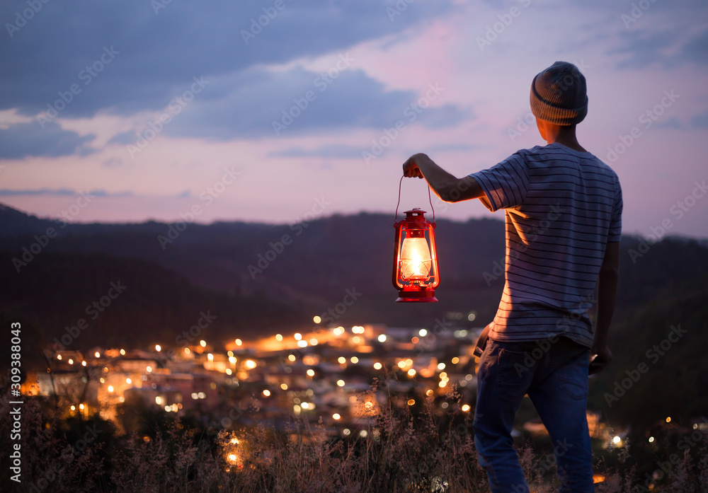 14,700+ Holding Lantern Stock Photos, Pictures & Royalty-Free
