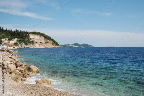 Beautiful beach and sea, relaxed summer picture