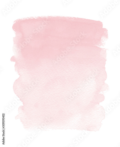 Blush pink watercolor stain Soft Gradient wash background Wedding Party Baby shower Invitation design