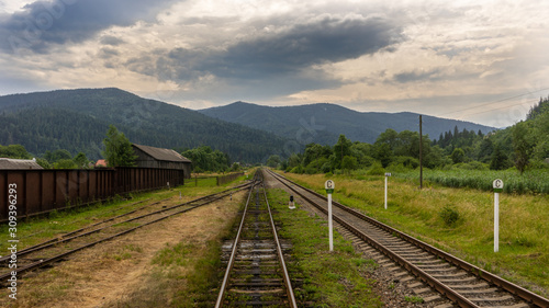 railway in mountains © Oto