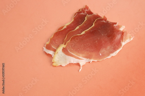 slices of serrano ham