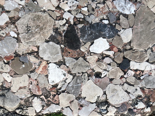 Wallpaper Mural Pebble stones, colored texture and background. Sea stones surface. Torontodigital.ca