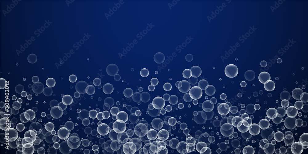 Random soap bubbles abstract background. Blowing b Random soap bubbles abstract background. Blowing b