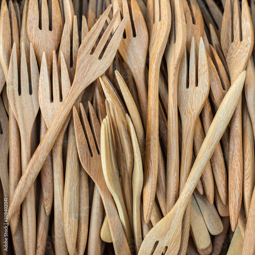 Wooden forks