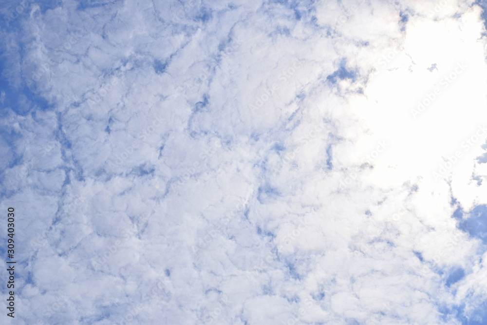 blue sky, white clouds blue sky, white clouds