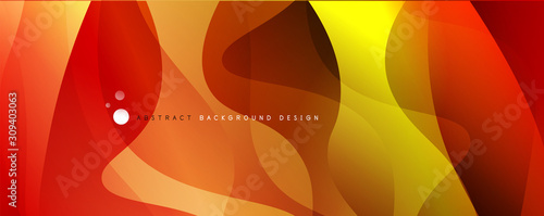 Trendy simple fluid color gradient abstract background with dynamic wave line effect. Vector Illustration For Wallpaper, Banner, Background, Card, Book Illustration, landing page