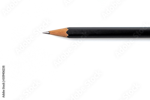 pencils isolated on white background.