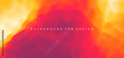 Napalm burns. Abstract background with dynamic effect. Trendy gradients. Can be used for advertising, marketing, presentation.